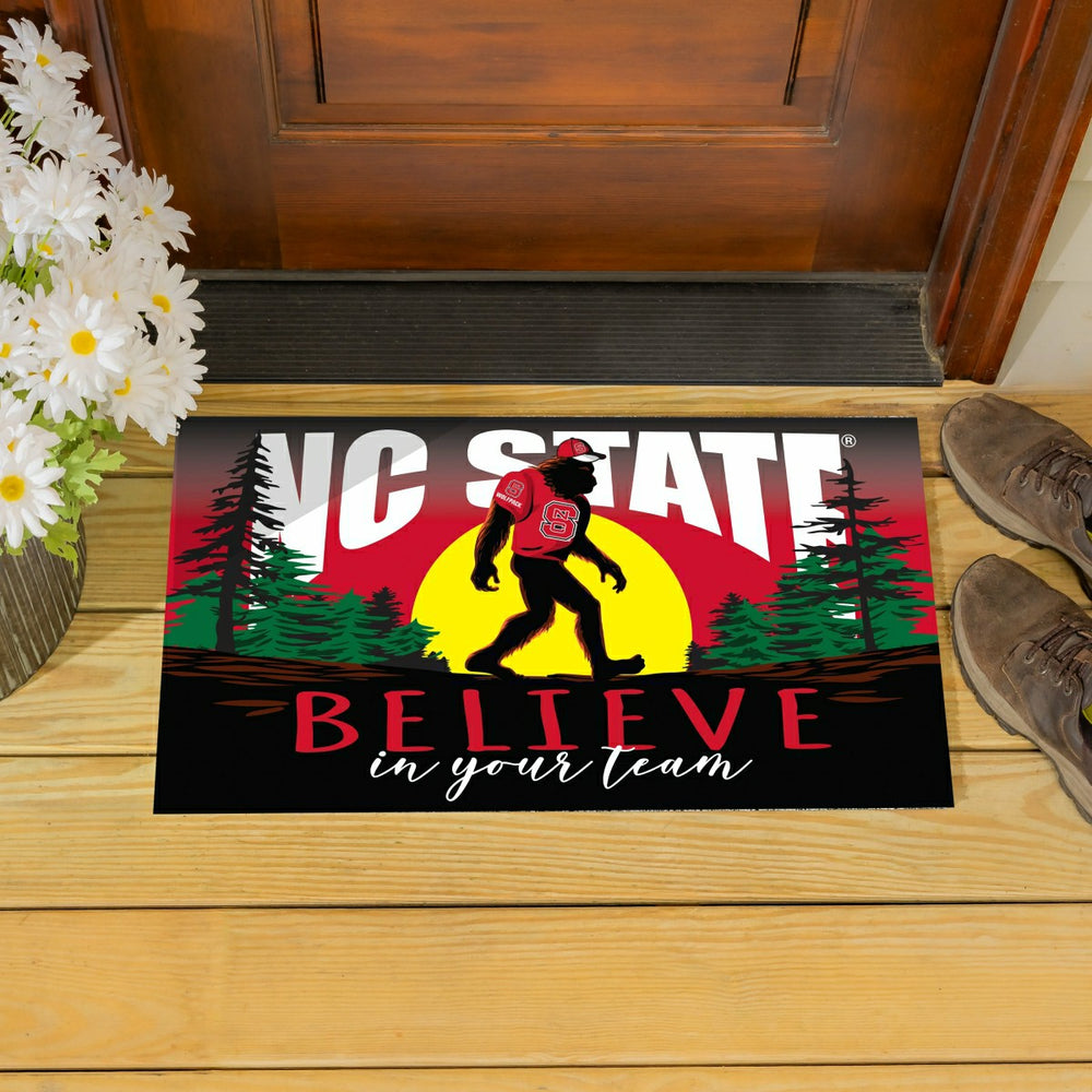North Carolina State University Bigfoot PVC Mat, 28"x16"