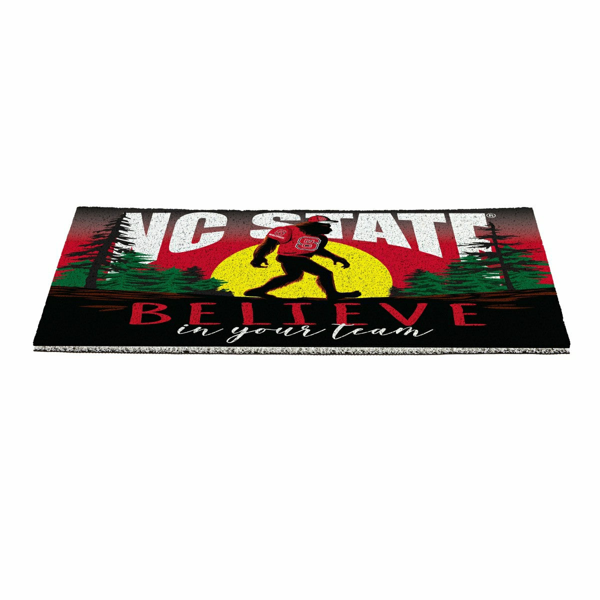 North Carolina State University Bigfoot PVC Mat, 28"x16"