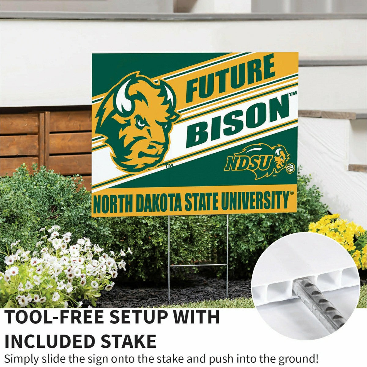 North Dakota State University Coroplast Yard Sign, Future Student
