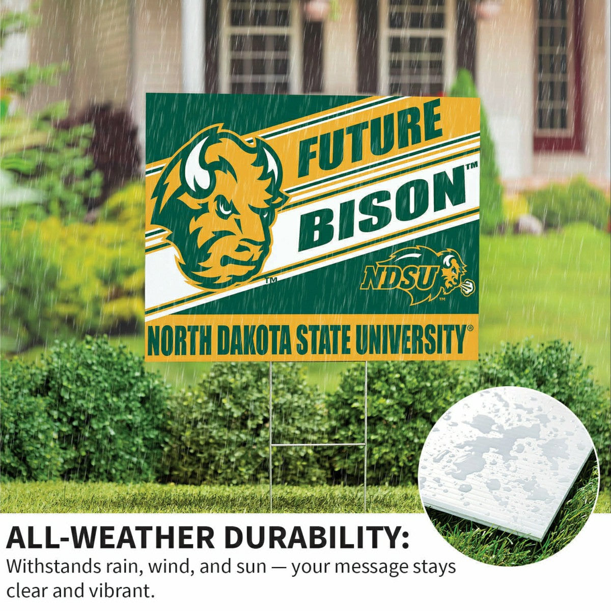 North Dakota State University Coroplast Yard Sign, Future Student
