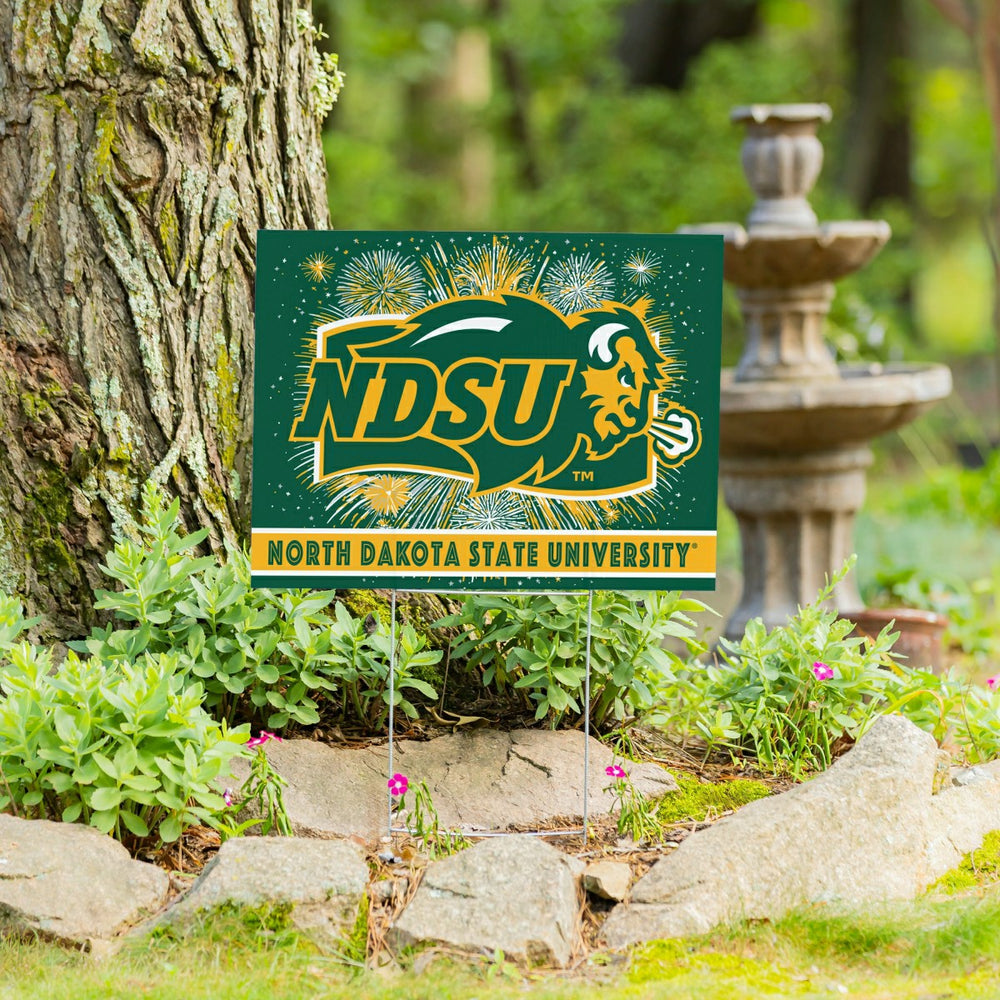 North Dakota State University Yard Sign, Patriotic