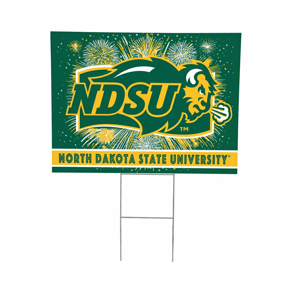 North Dakota State University Yard Sign, Patriotic