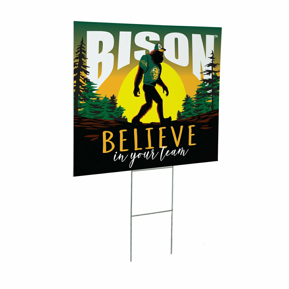 North Dakota State University Yard Sign, Bigfoot