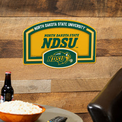 North Dakota State University USA Embossed Steel Wall Sign, 11" x 17"