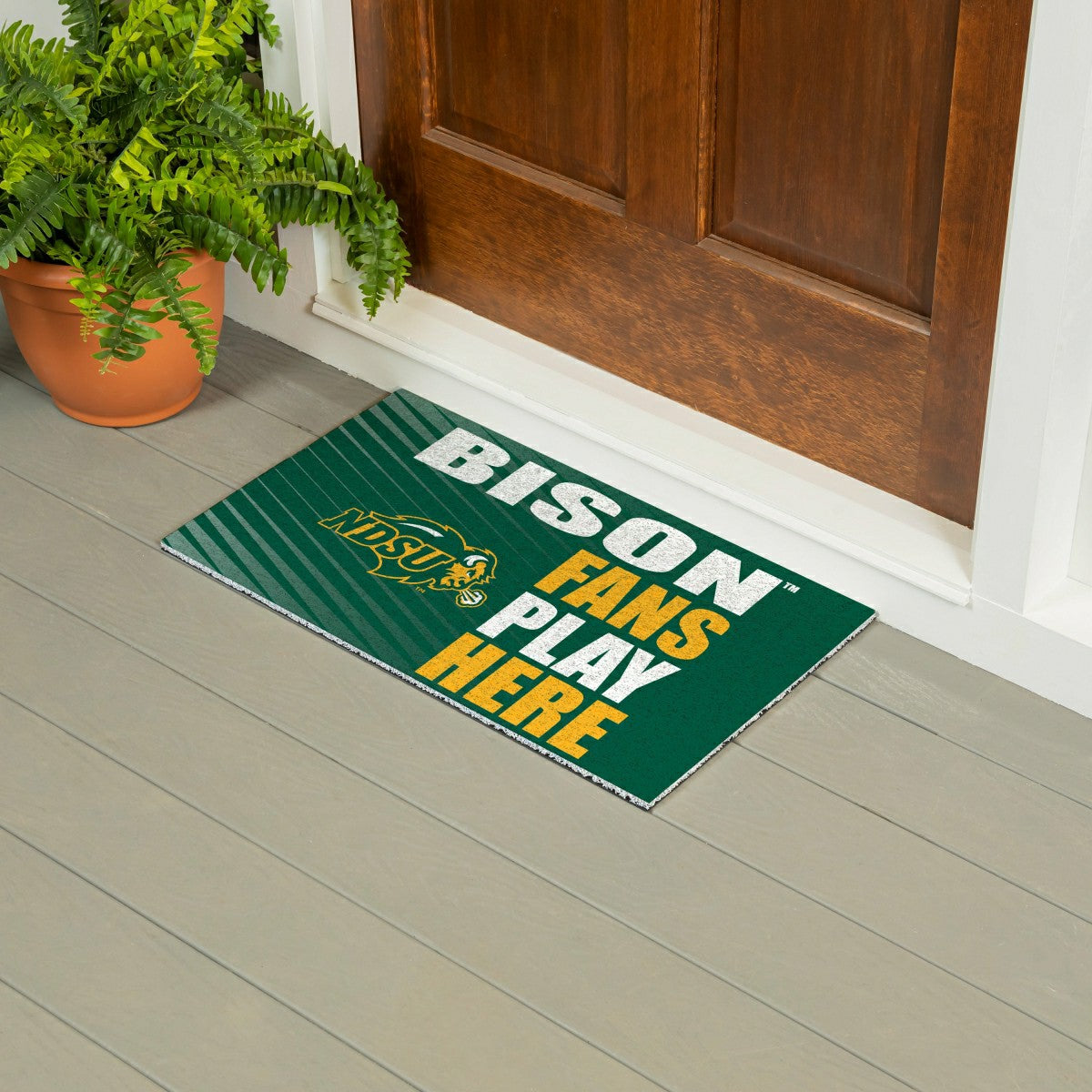 North Dakota State University Fan Mat, 28"x16"