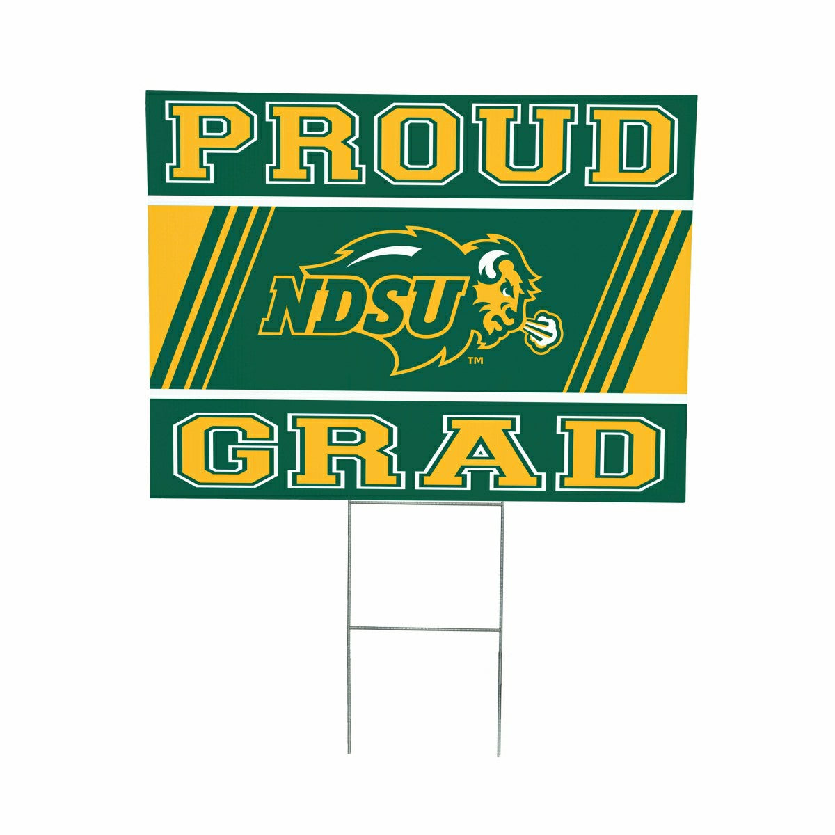 North Dakota State University Coroplast Yard Sign Graduate