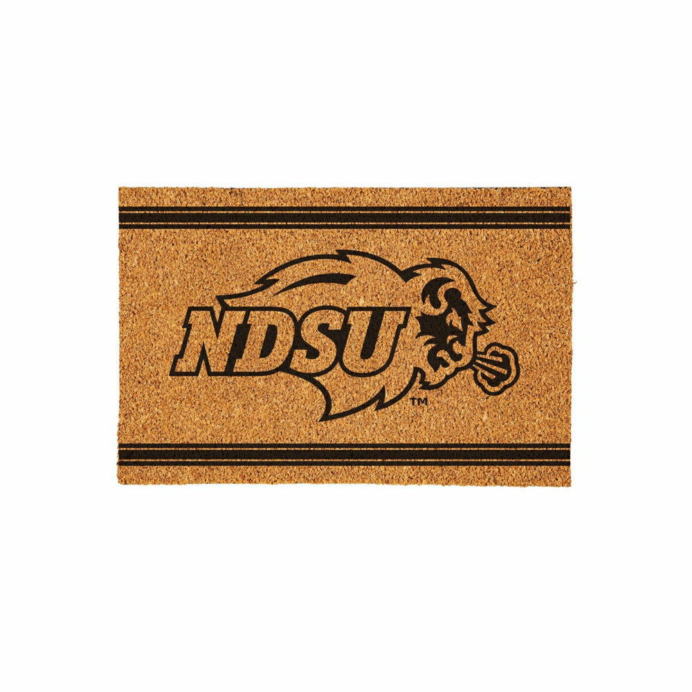 North Dakota State University Large One Color Coir Mat, 36"x24"