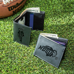North Dakota State University, Bi-Fold and Tri-Fold Wallet Gift Set, B