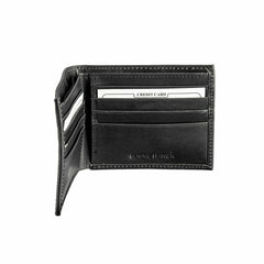North Dakota State University, Bi-Fold Wallet, Black