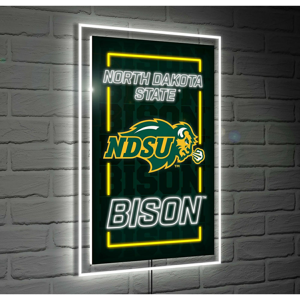 North Dakota State University College Rectangle Neolite LED Decor
