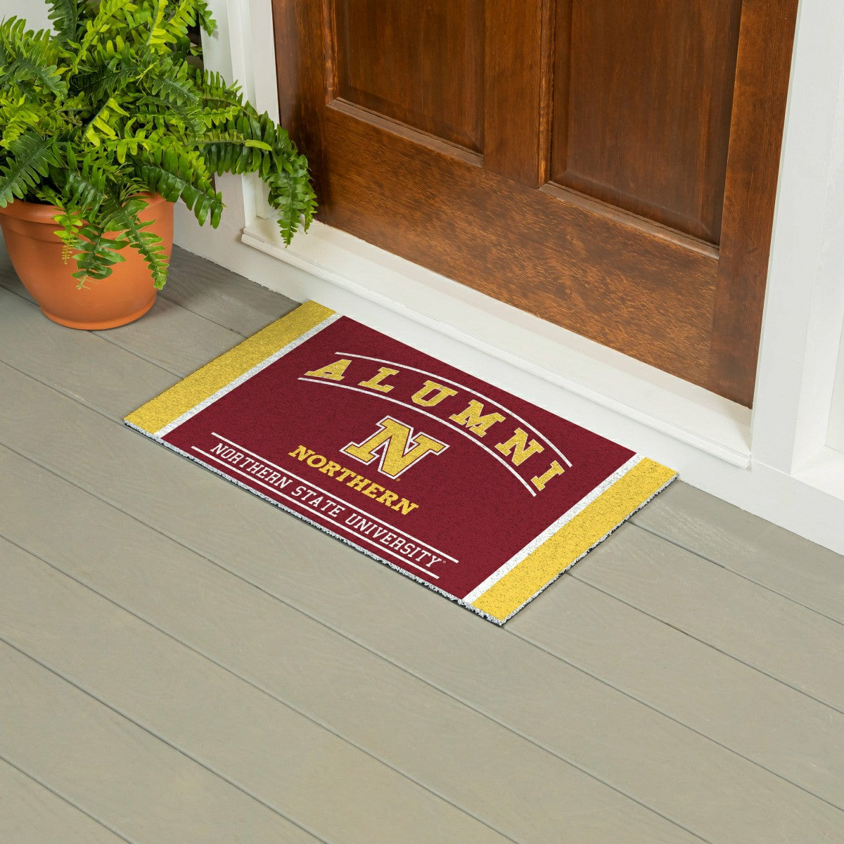 Northern State University Alumni Mat, 28"x16"
