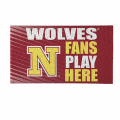 Northern State University Fan Mat, 28"x16"