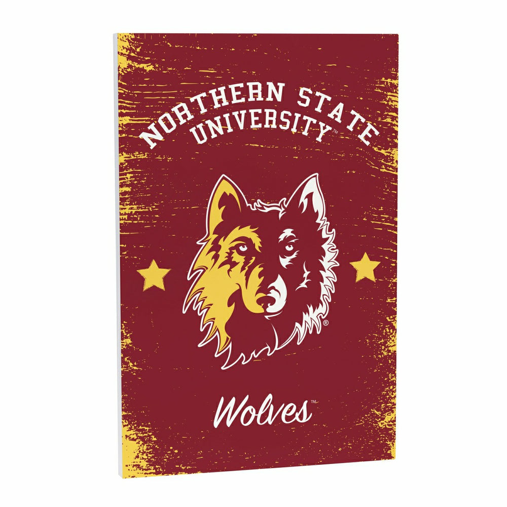 Northern State University Wood Wall Sign, 16x24