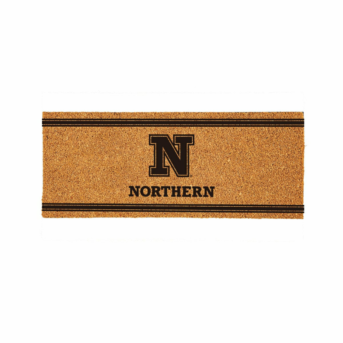Northern State University Extra Large One Color Coir Mat, 60"x24"