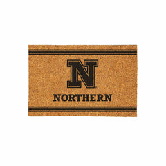Northern State University Large One Color Coir Mat, 36"x24"
