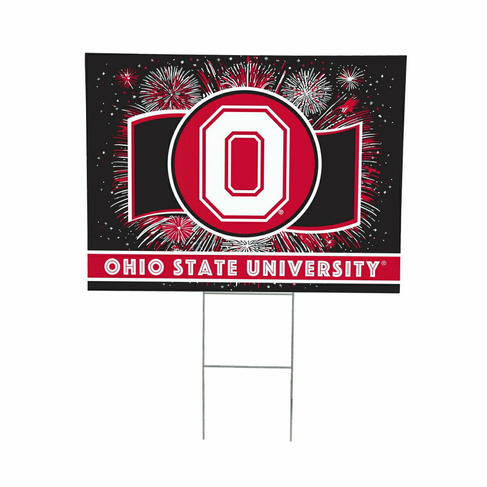 Ohio State University Coroplast Yard Sign, Patriotic