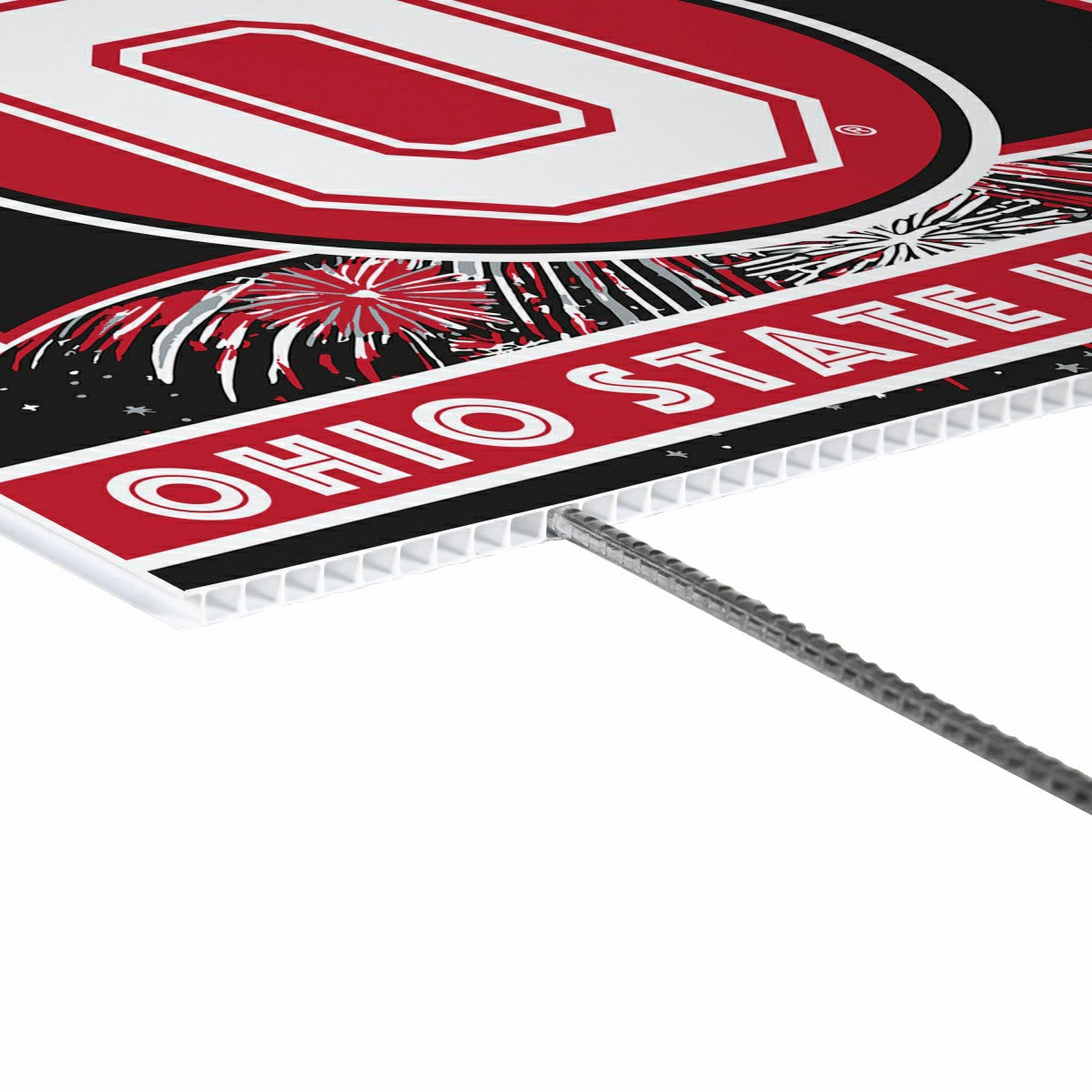 Ohio State University Coroplast Yard Sign, Patriotic