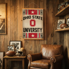 Ohio State University, Canvas Wall Tapestry, Medium, 36x24