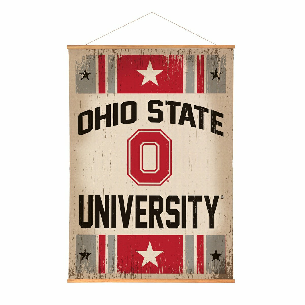 Ohio State University, Canvas Wall Tapestry, Large, 54x36