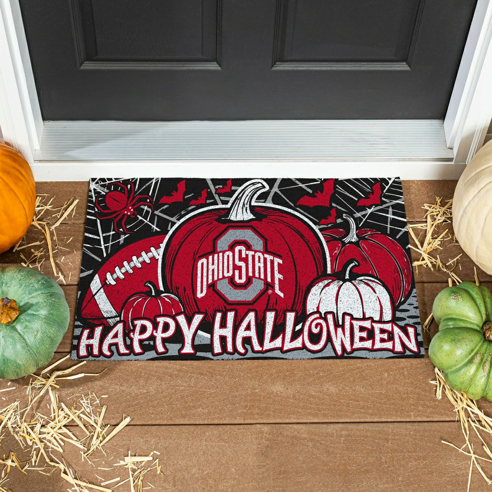 Ohio State University Halloween PVC Mat, 28"x16"