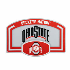 Ohio State University USA Embossed Steel Wall Sign, 11" x 17"