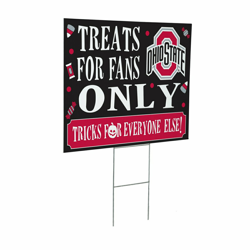 Ohio State University Yard Sign, Halloween Treats for Fans