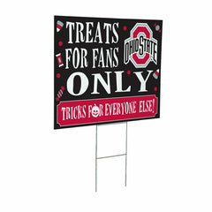 Ohio State University Yard Sign, Halloween Treats for Fans