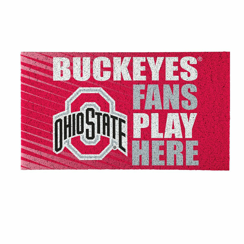 Ohio State University Fan Mat, 28"x16"
