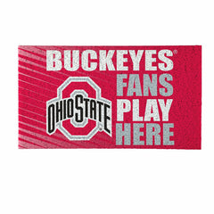 Ohio State University Fan Mat, 28"x16"