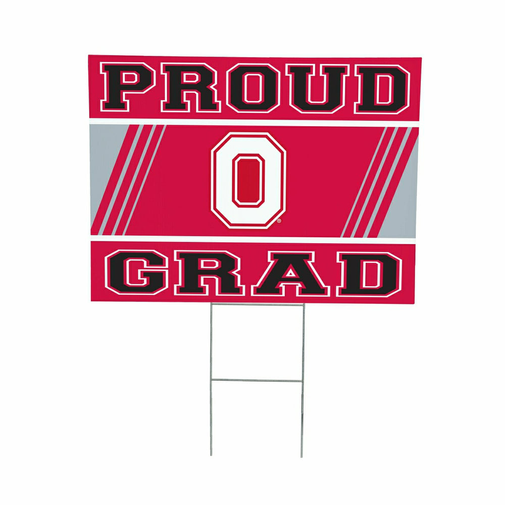 Ohio State University Coroplast Yard Sign Graduate
