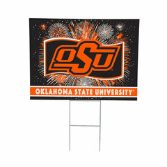 Oklahoma State University Yard Sign, Patriotic