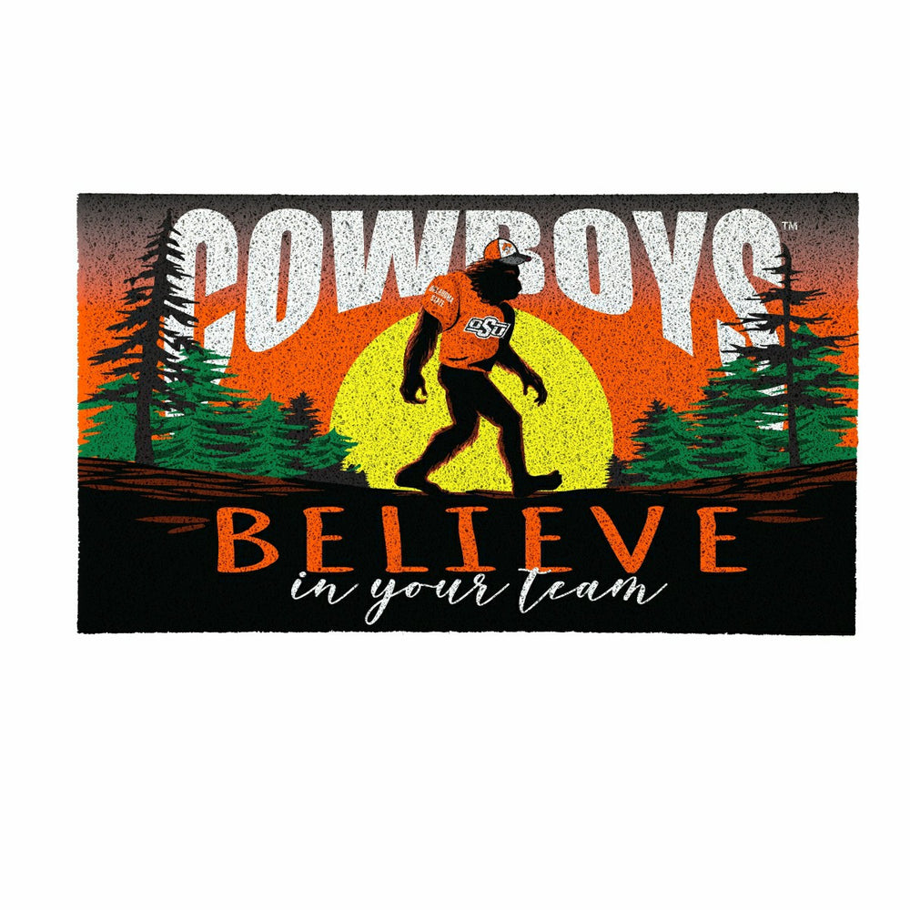 Oklahoma State University Bigfoot PVC Mat, 28"x16"