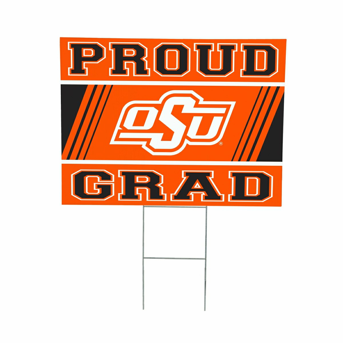 Oklahoma State University Coroplast Yard Sign Graduate