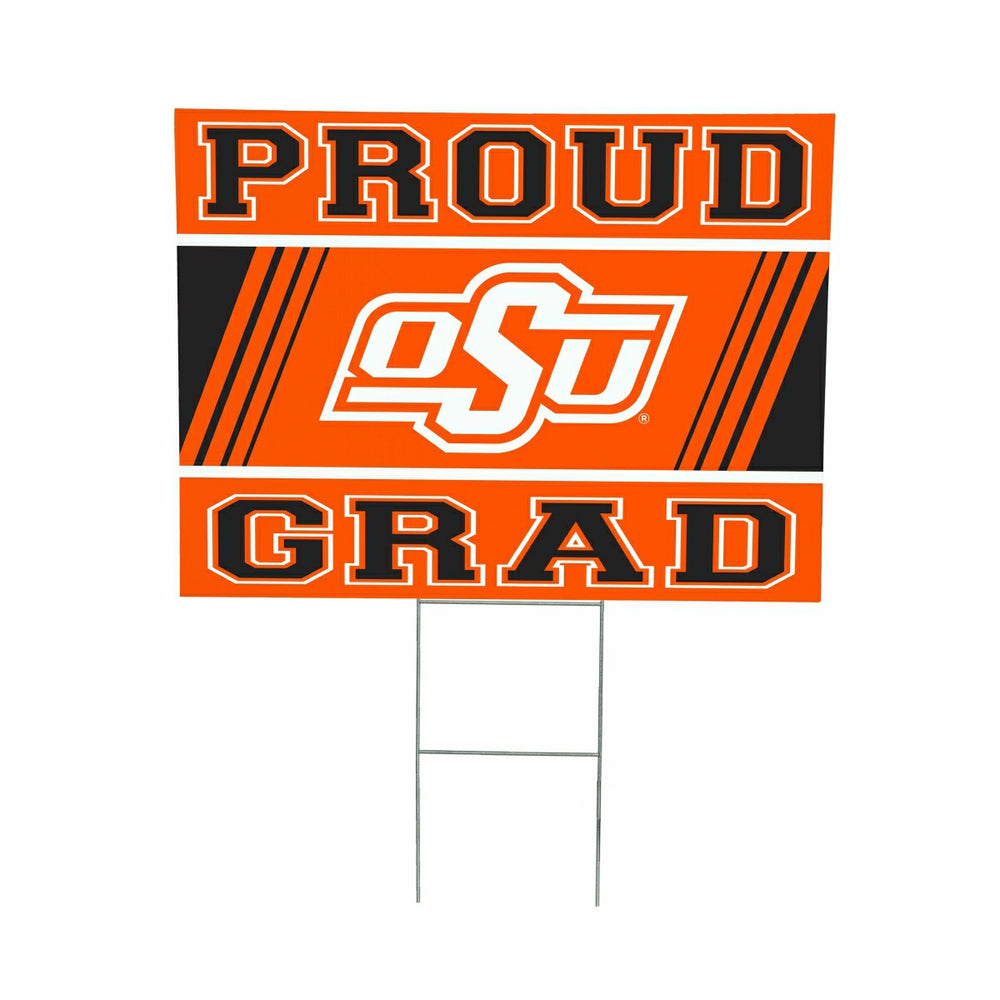 Oklahoma State University Coroplast Yard Sign Graduate