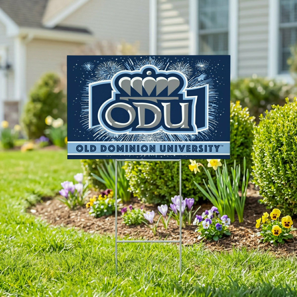 Old Dominion University Yard Sign, Patriotic
