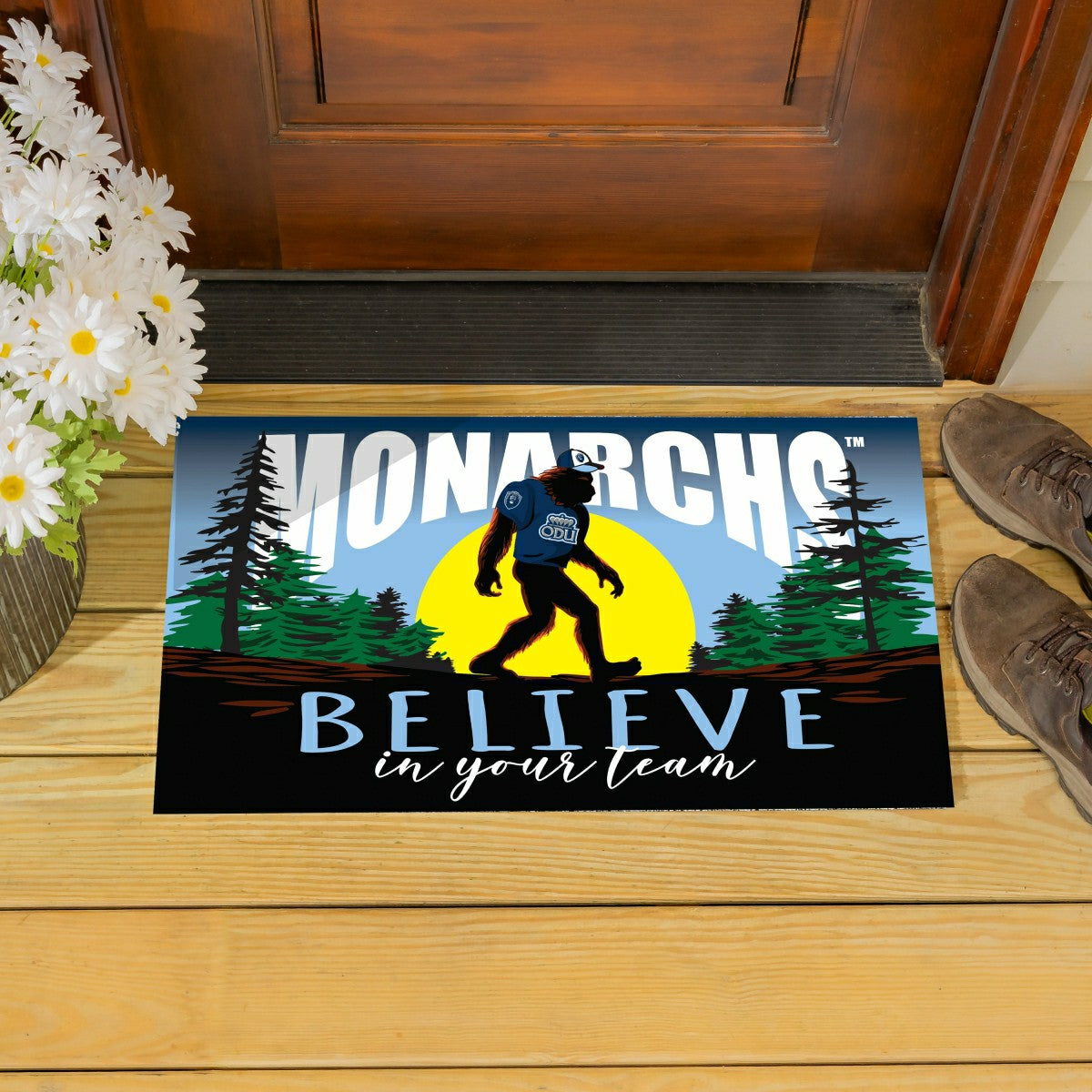 Old Dominion University Bigfoot PVC Mat, 28"x16"