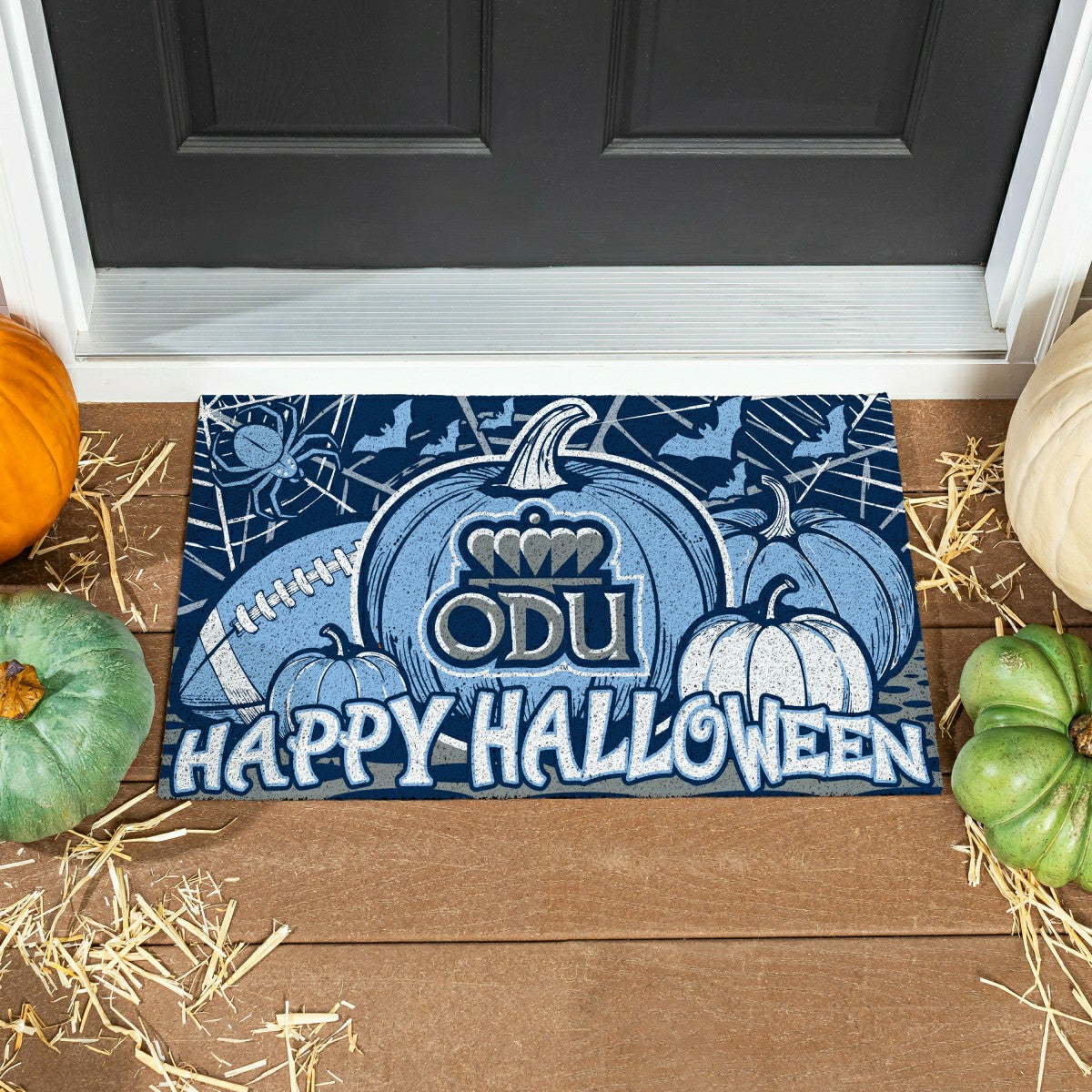 Old Dominion University Halloween PVC Mat, 28"x16"