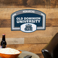 Old Dominion University USA Embossed Steel Wall Sign, 11" x 17"
