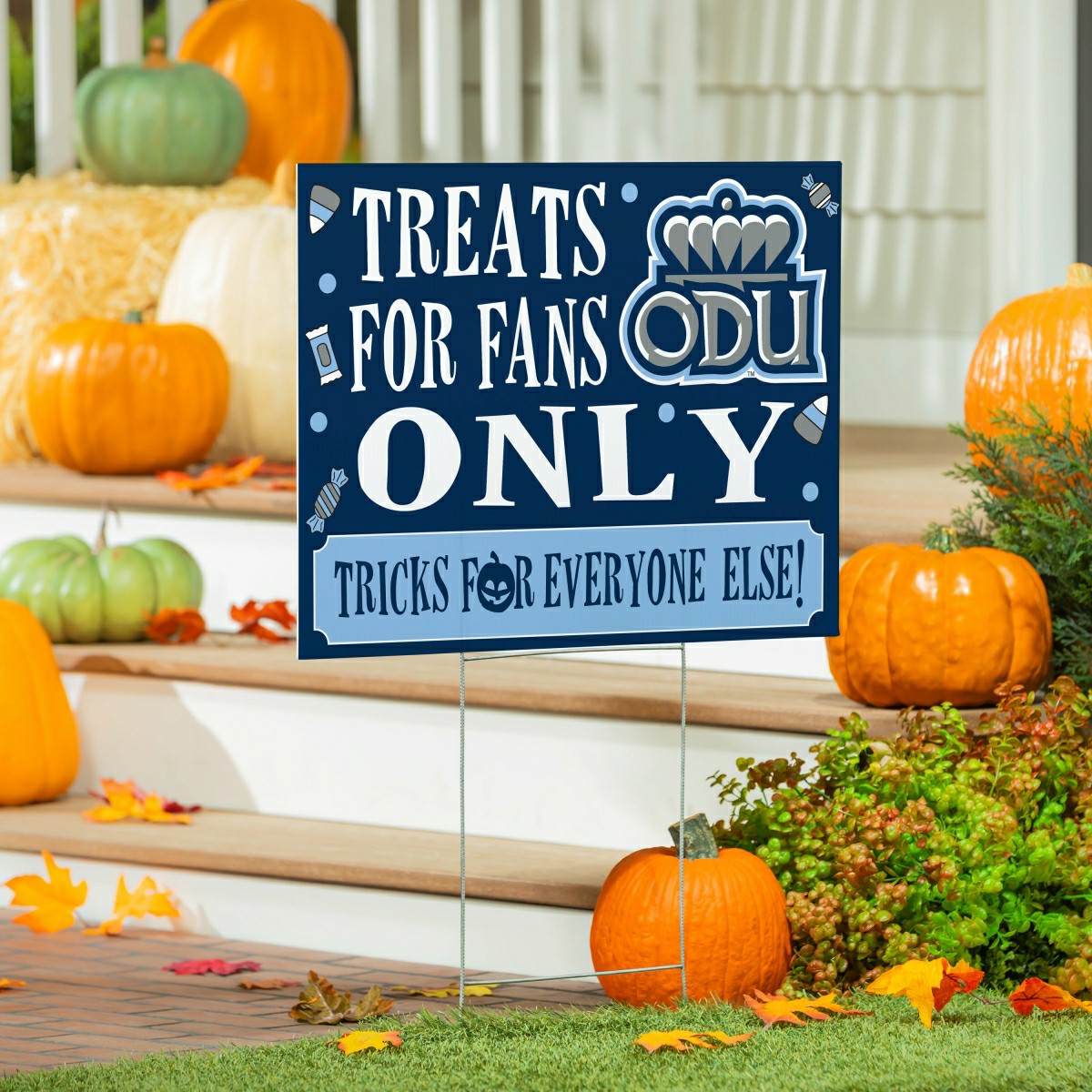 Old Dominion University Yard Sign, Halloween Treats for Fans