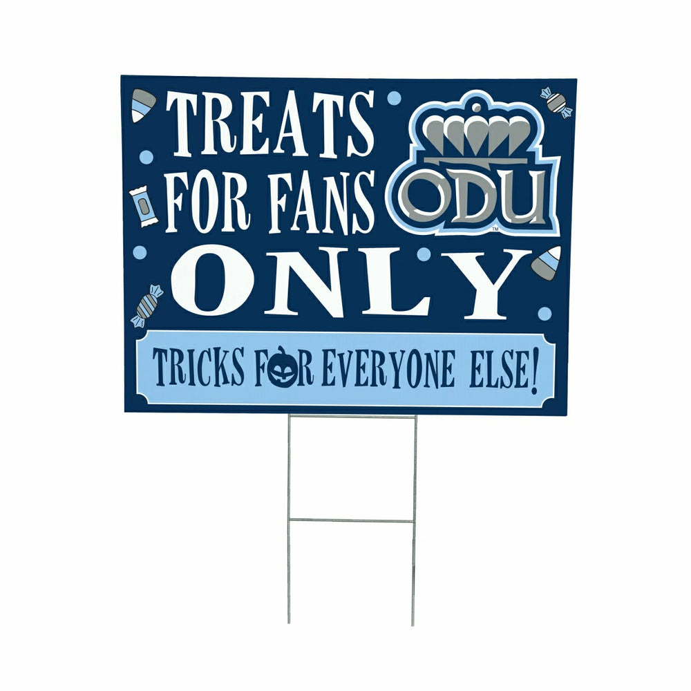 Old Dominion University Yard Sign, Halloween Treats for Fans