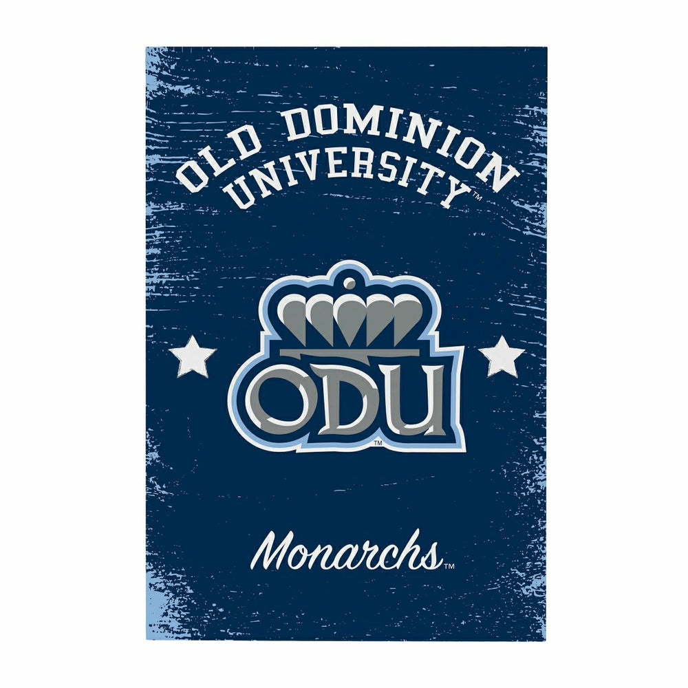 Old Dominion University Wood Wall Sign, 16x24