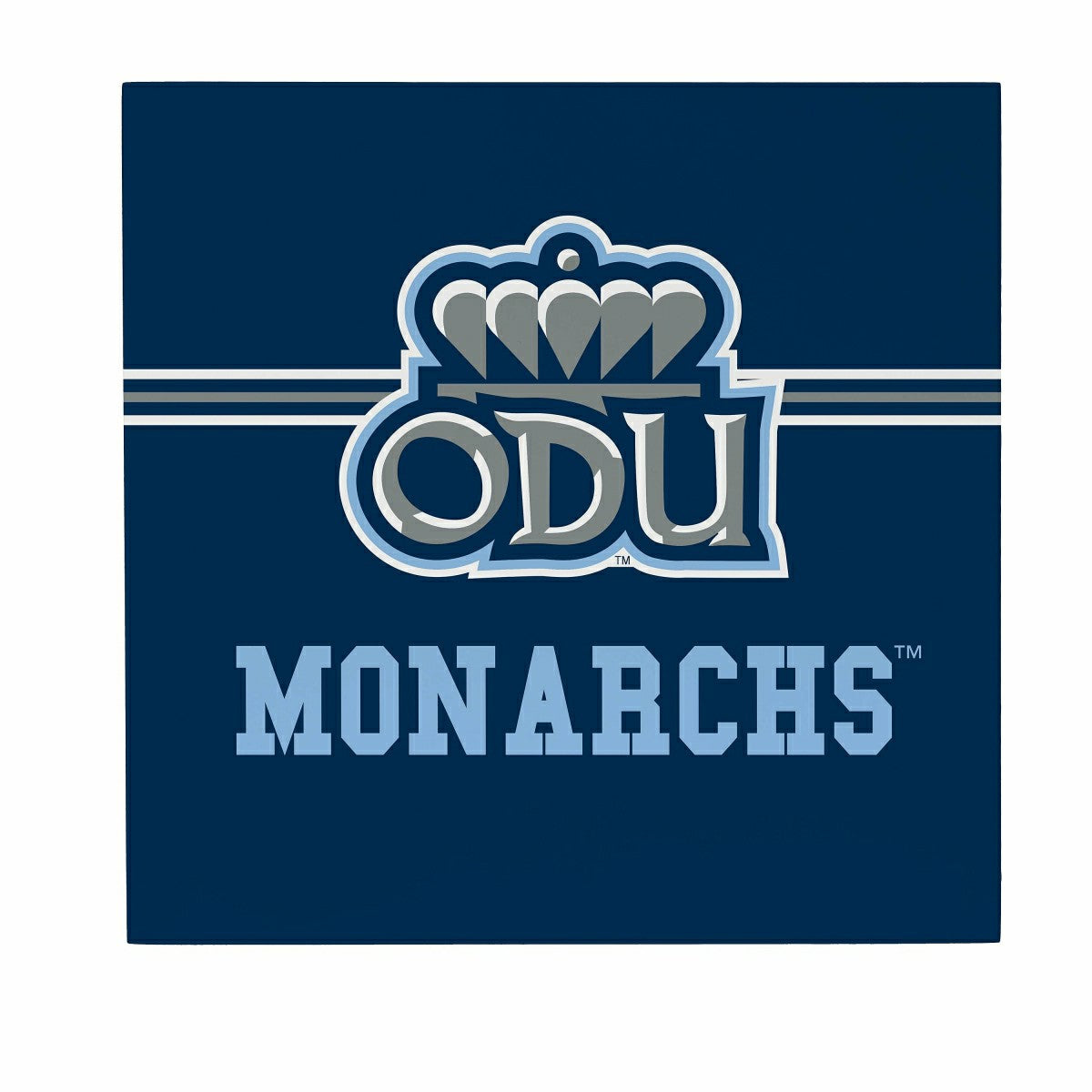 Old Dominion University Wood Wall Sign, 12x12