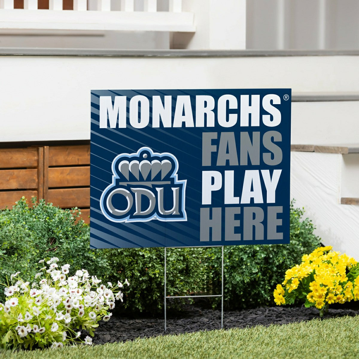Old Dominion University Coroplast Yard Sign "Fans Play Here"