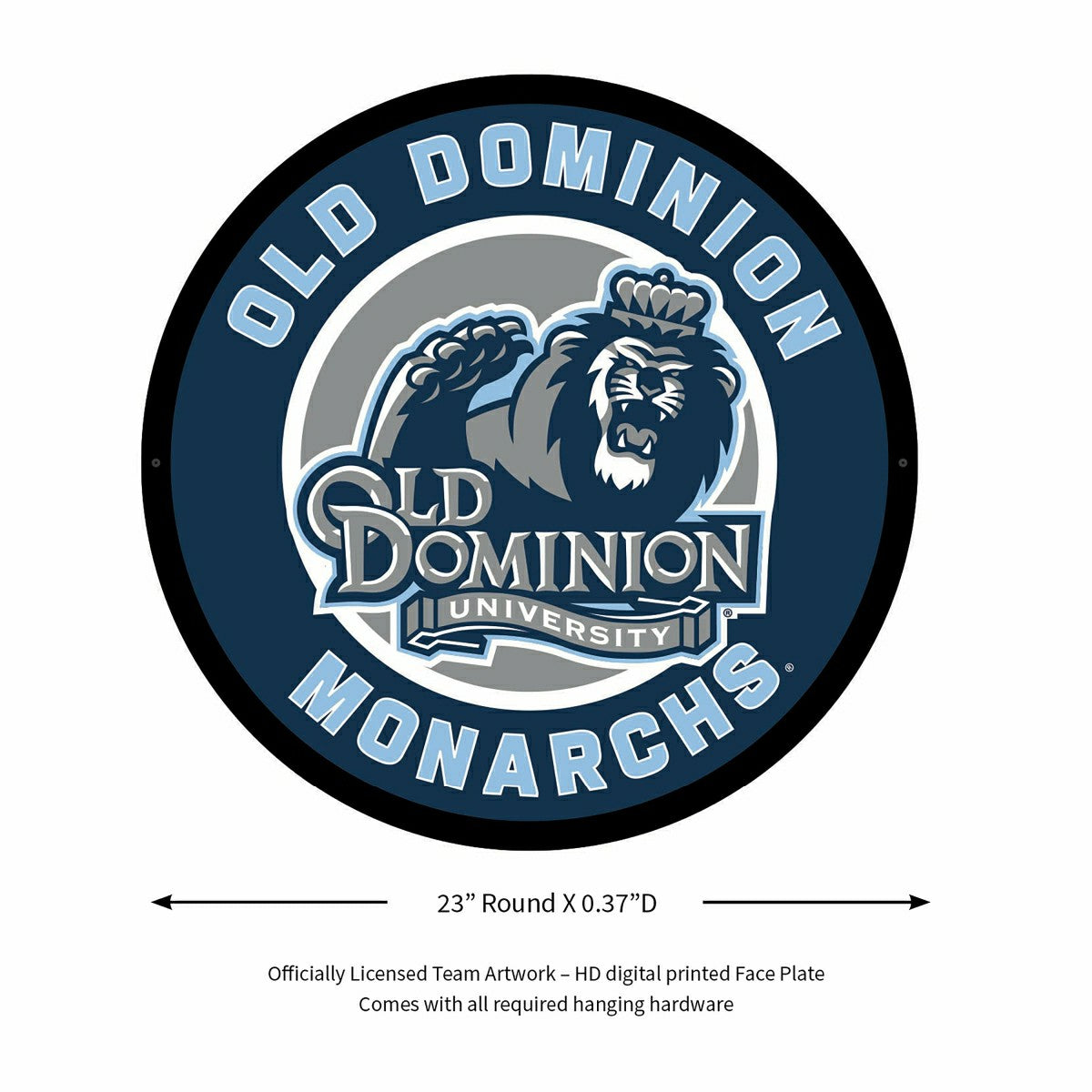 LED Wall Decor, Round, Old Dominion University
