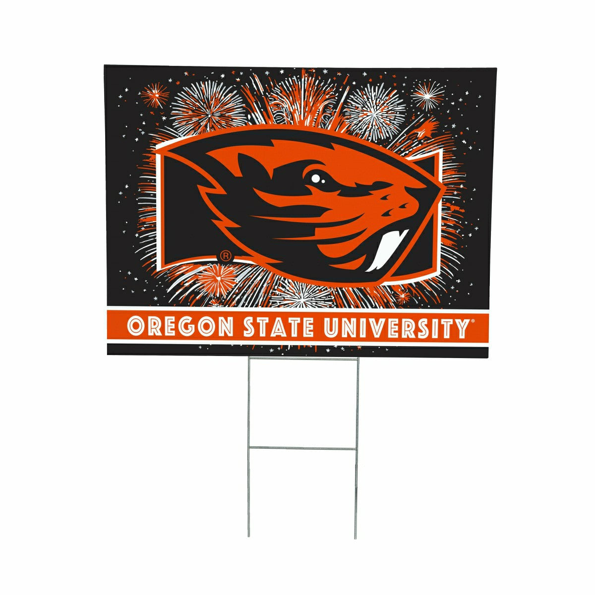 Oregon State University Yard Sign, Patriotic