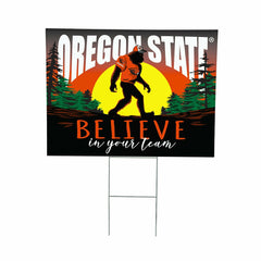 Oregon State University Yard Sign, Bigfoot
