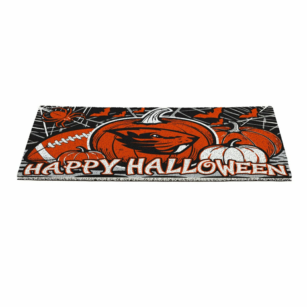 Oregon State University Halloween PVC Mat, 28"x16"