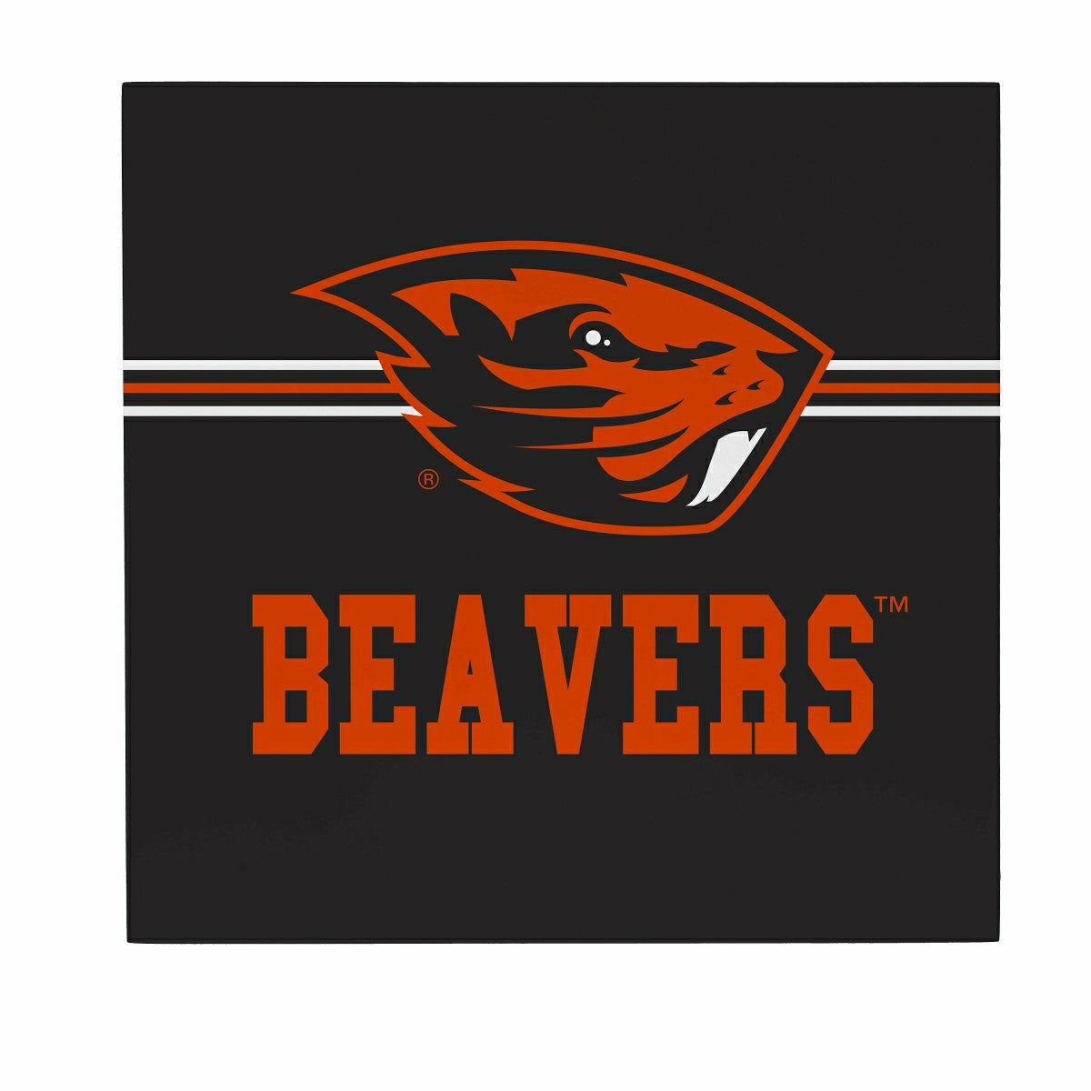 Oregon State University Wood Wall Sign, 12x12
