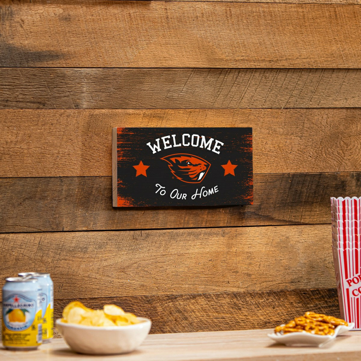 Oregon State University Wood Wall Sign, 6x11