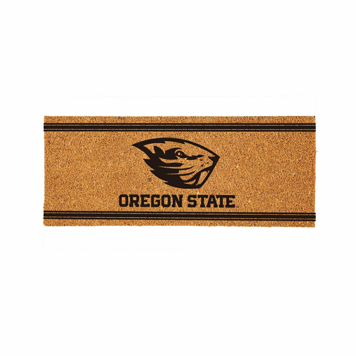Oregon State University Extra Large One Color Coir Mat, 60"x24"
